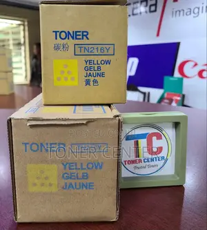 Reliable Konica Minolta TN-216Y Yellow Toner Cartridge