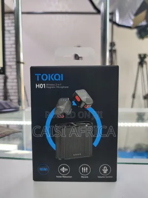 TOKQI H01 Wireless 2in1 Magnetic Microphone