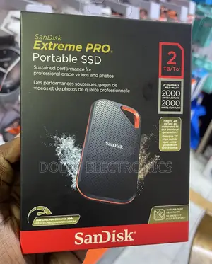 Sandisk Extreme 2tb Pro Portable External SSD V2 (1050 Mb/S)