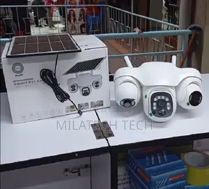 4G Triple Lens PTZ Security Camera – 3 Lens 360° Rotating Outdoor CCTV