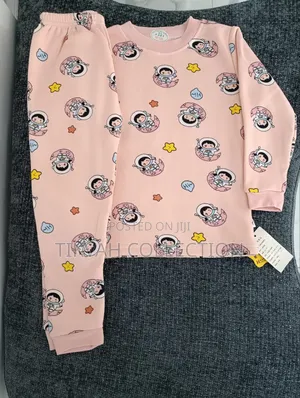 Cartoon Theme Fleece PJS