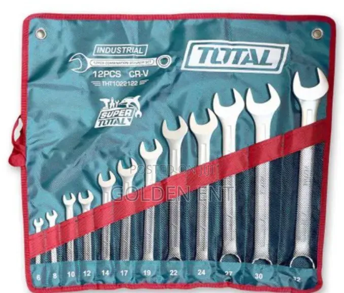 Total 12pcs Spanner Set/ Total Spanner Set 6-24mm
