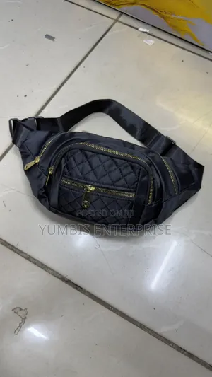 Black Waist Bag