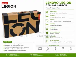 New Laptop Lenovo Legion 5 32GB Intel Core i9 SSD 1T