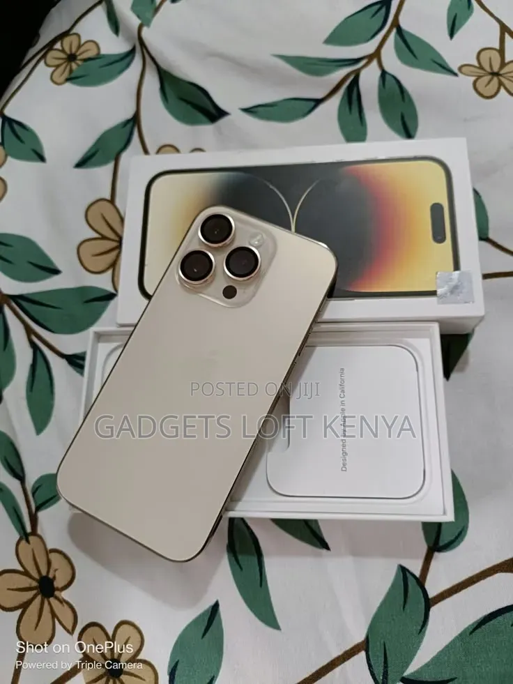 New Apple iPhone 14 Pro Max 256 GB Gold