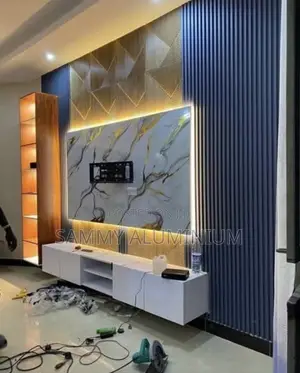 Media Wall and TV Cabinet