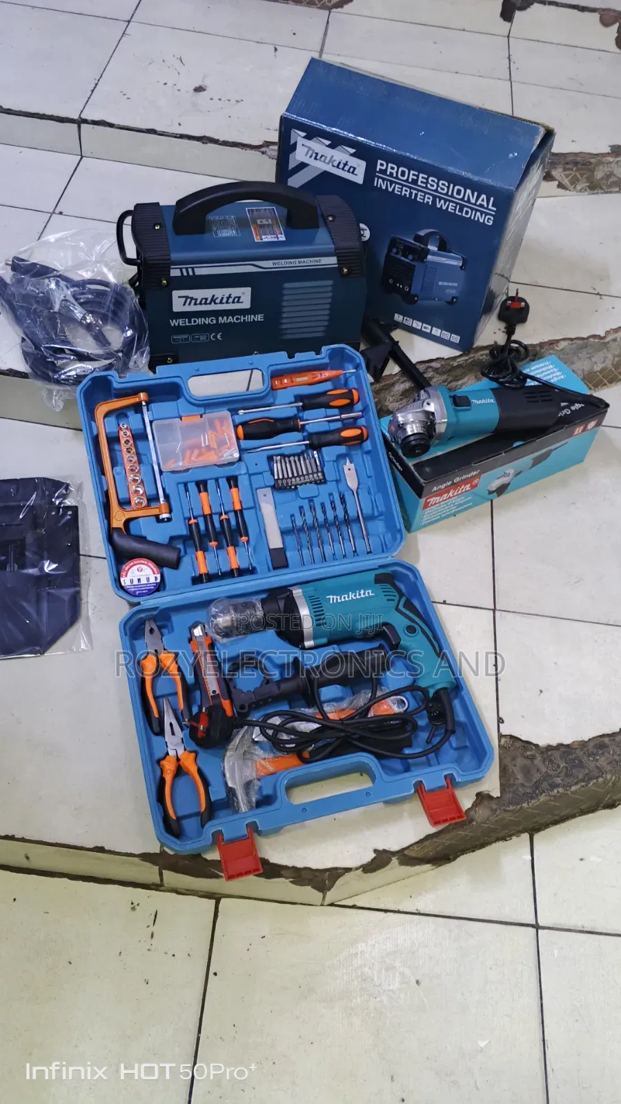 Makita Welding Combo Tools Set