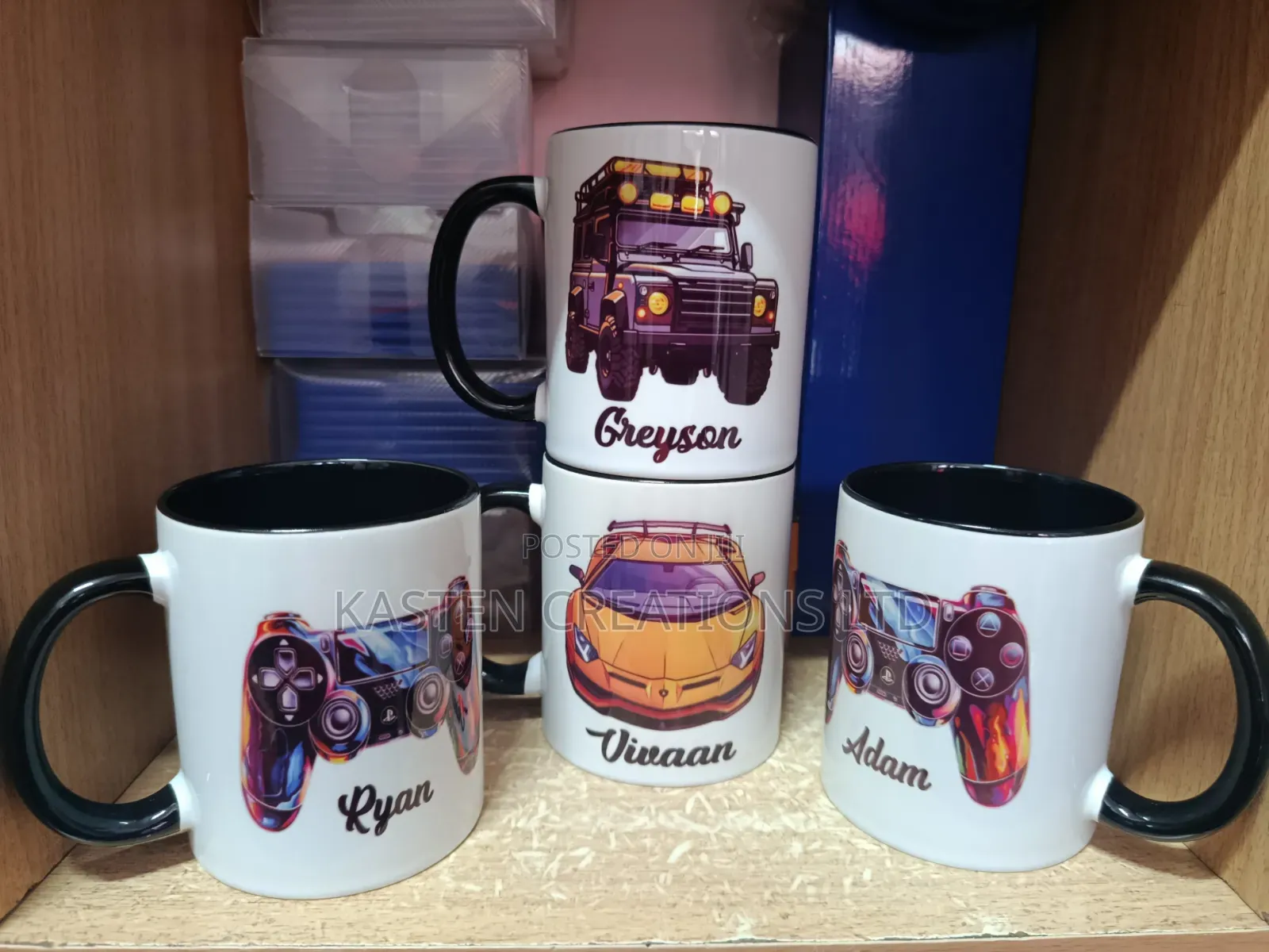 Cartoon Branding, Water Bottles, Tees