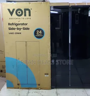Von 442l Side by Side Refrigerator