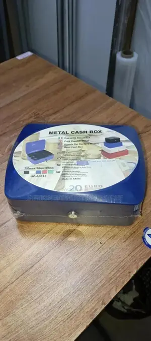 Metal Cash Box 10"