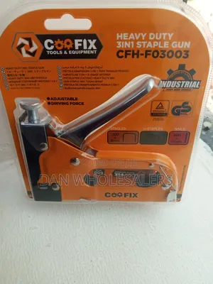 Heavy Duty 3 in 1 Staple Gun With 600 PCS Staples