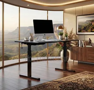 Office Desk; 1.2 Meter Adjustable Desk Featuring Motor