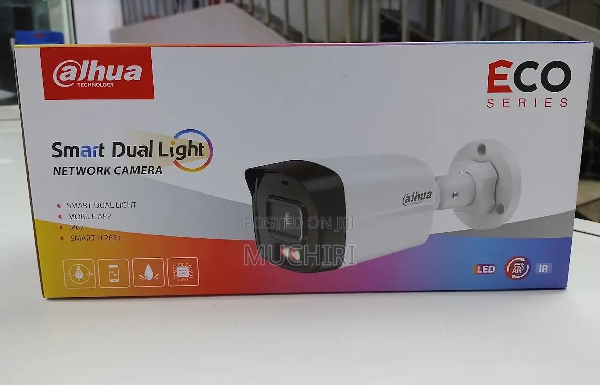 Dahua 2mp Colorvu Ip Camera Full-Time Color Surveillance Camera