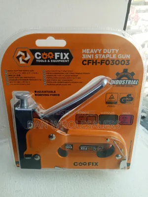 3 in 1 Staple Gun With Free 600 PCs Staples