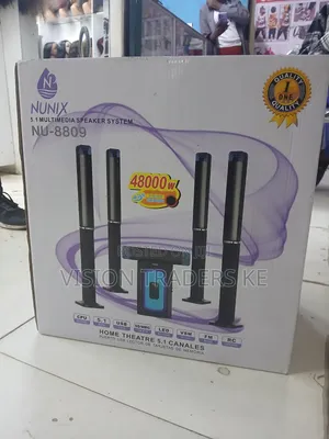 Nunix NU-8809 5.1CH Multimedia Speaker System 48000Watts