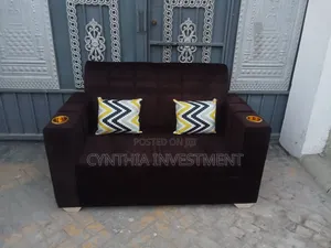 Purple 5 Seater Sofa