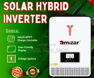 Solar Hybrid Inverter With Inbuilt MPPT Amizar 6kva