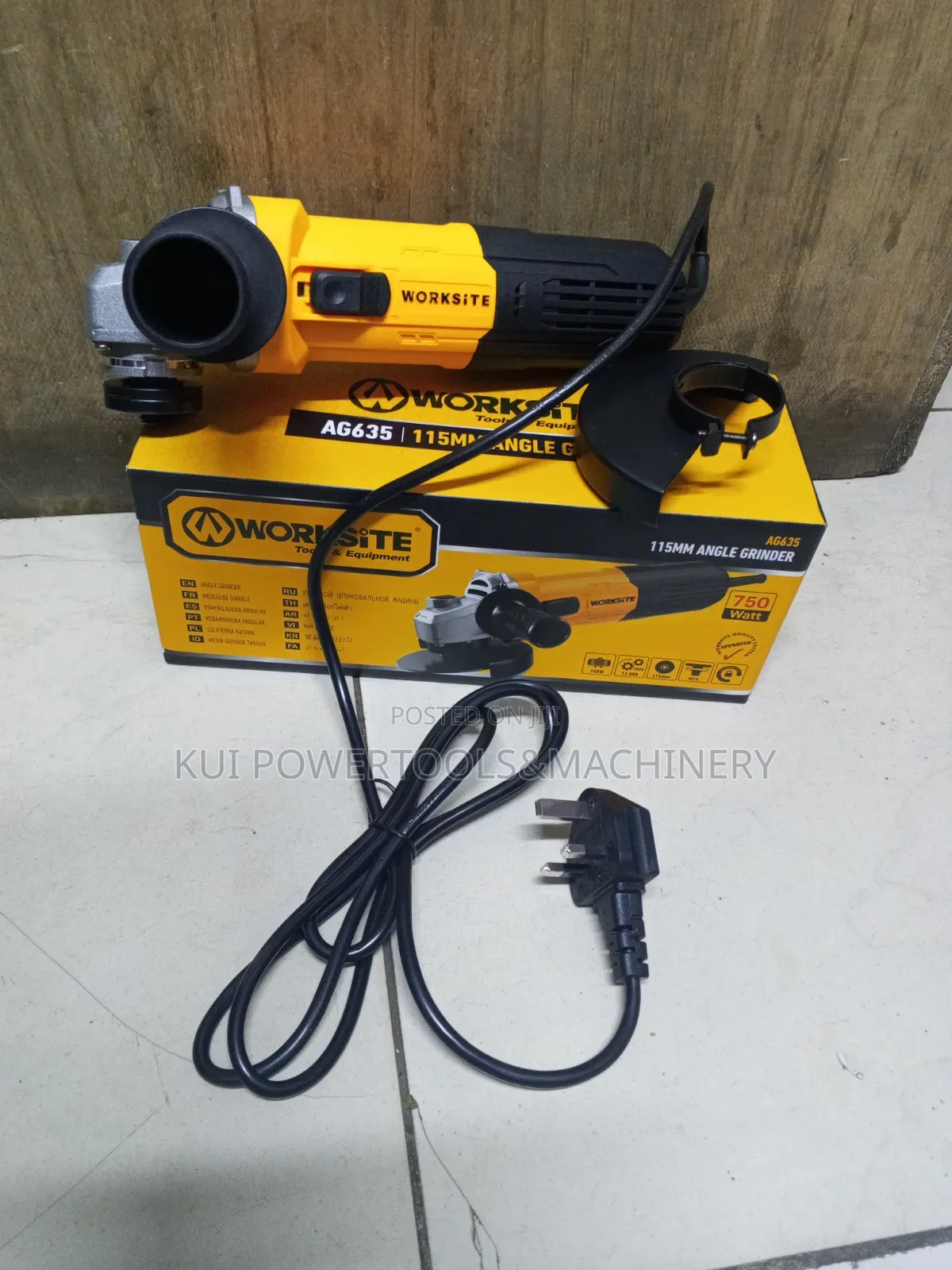 Worksite 4" Angle Grinder/ 4" Grinder