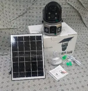High Performance 4G Solar CCTV Camera Dual Lens