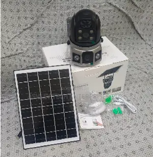 Smart 4G Solar Camera Dual Lens With Two-Way Audio
