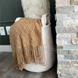 Corduroy Storage Basket / Laundry Basket