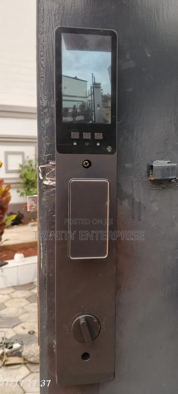 3D Face Recognition Intercom Lock High Tech Facial Recognition - thumbnail 2