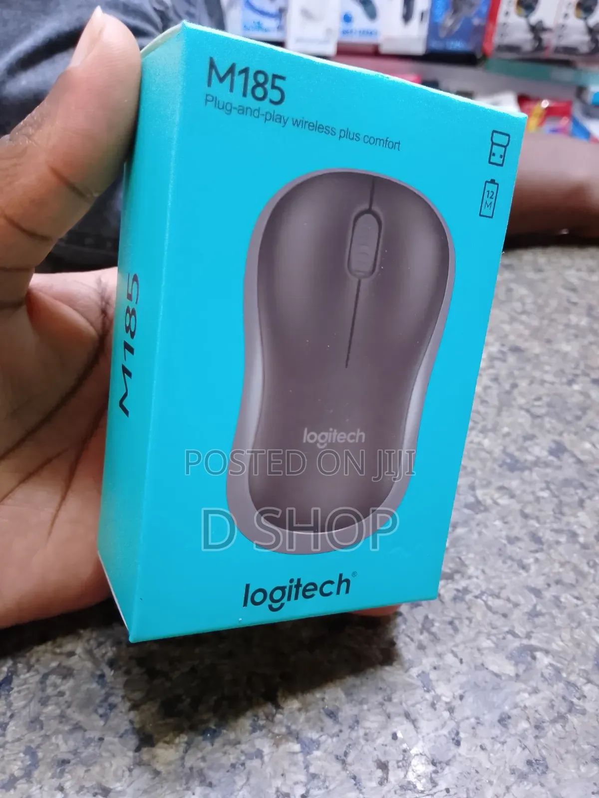 M185 Plug and Play Logitech Mouse