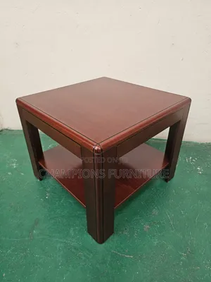 Brown Mahogany Side Table