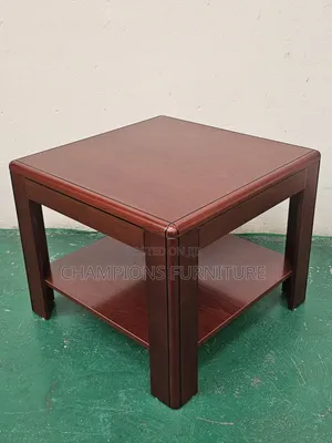 Brown Mahogany Side Table