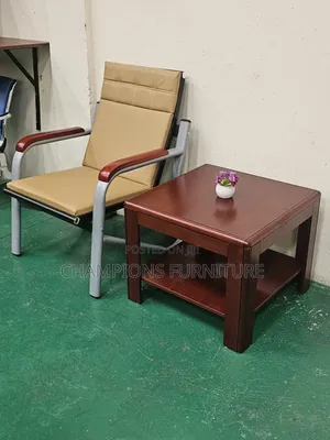 Brown Mahogany Side Table