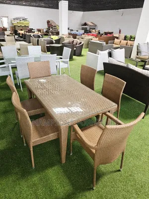 6-Seater Rattan Outdoor/Hotel Set