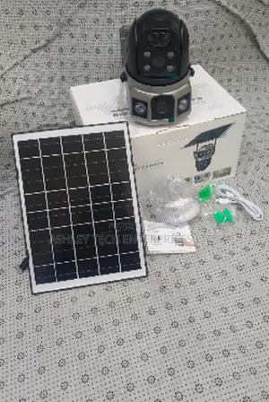Wireless 4G Solar Dual Lens Camera – All-Weather Outdoor CCTV