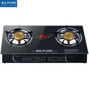 Ailyons Glass Top Two Burner