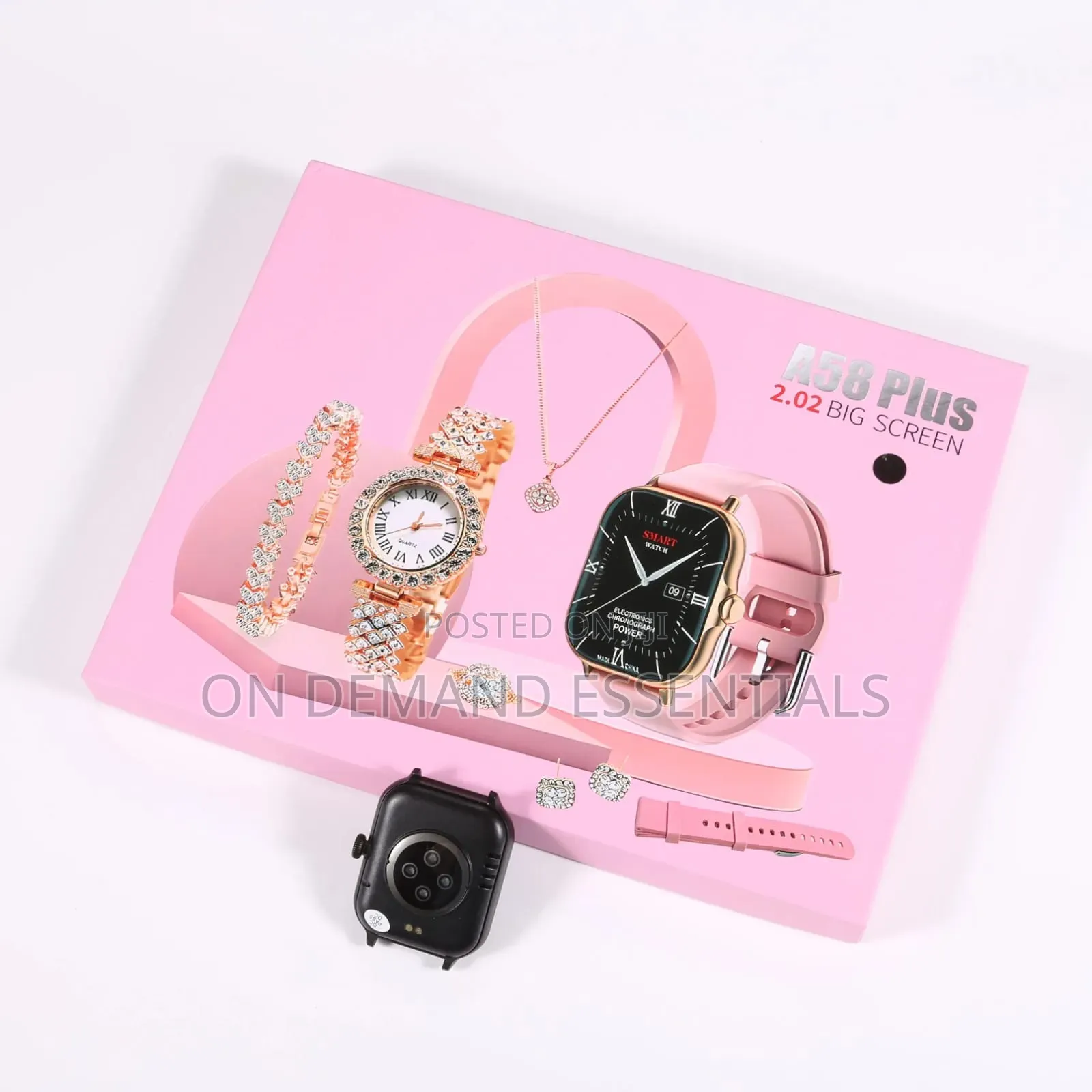 7 IN 1 Smart Watch A58 Plus - Big Screen