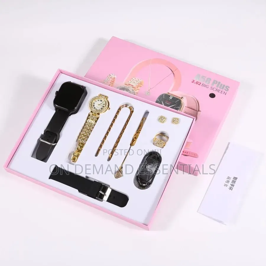 7 IN 1 Smart Watch A58 Plus - Big Screen