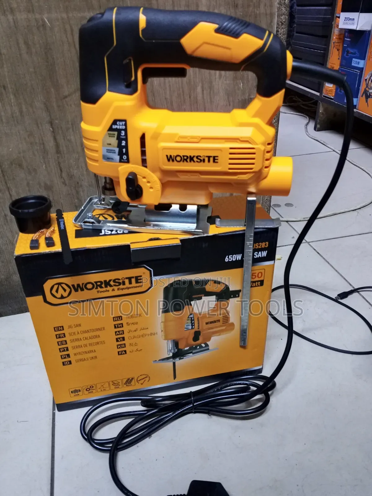 High Performance Electric Worksite Jigsaw