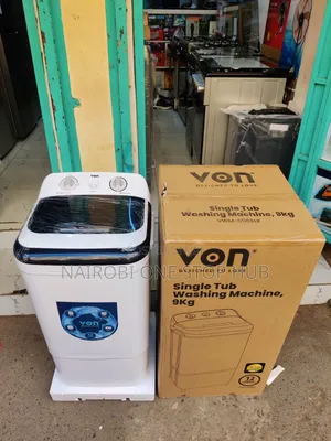 VON 9KG Single Tub Washing Machine
 ONLY KSh 14,999!