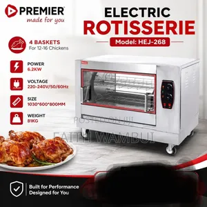 New Arrival Electric Chicken Rotisserie 4 Basket