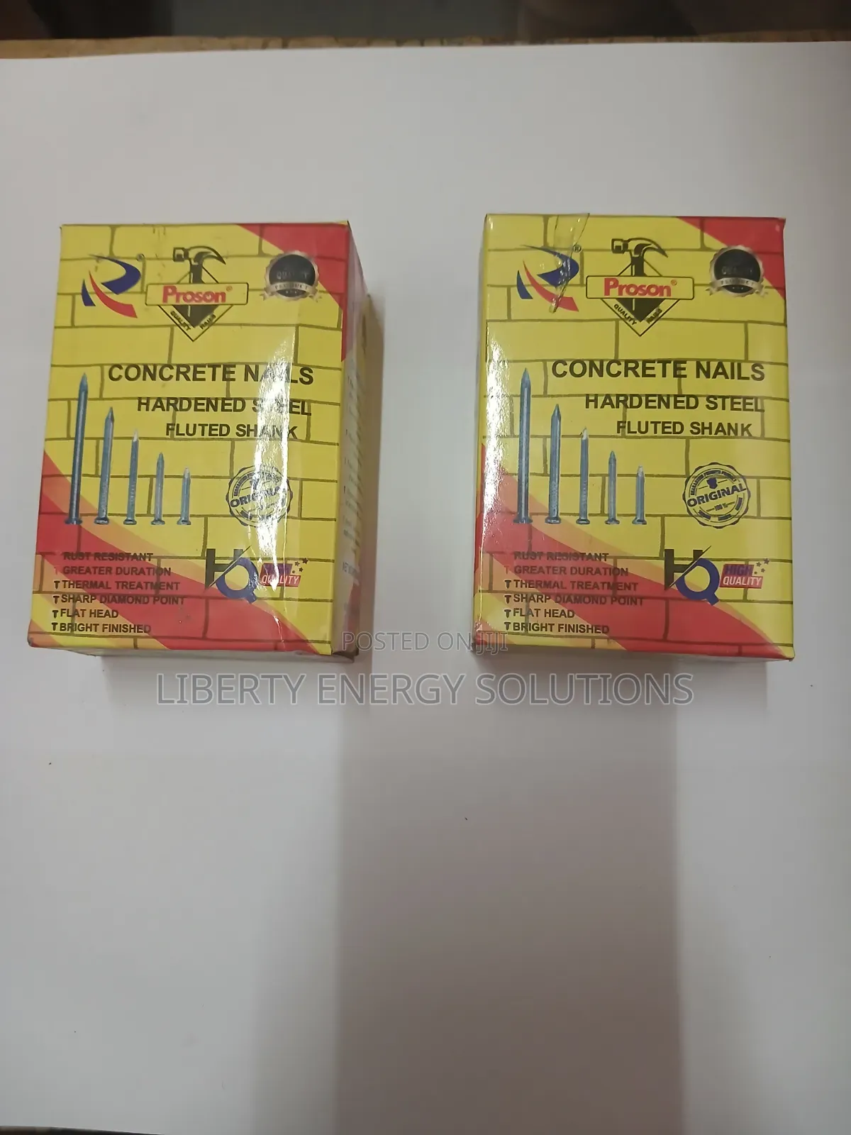 Steel Nails 4"