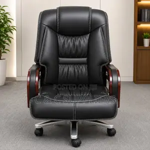 Ergonomic PU Leather Boss Office Chair.