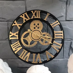 Non-Moving Gears Vintage Clock