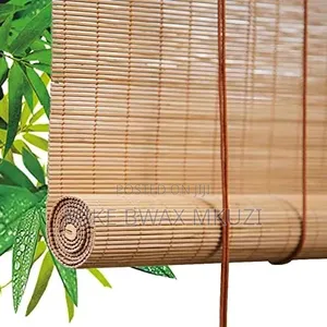 Bamboo Window Shades, Roll-Up Blinds, Reed Blinds, Curtain Natural