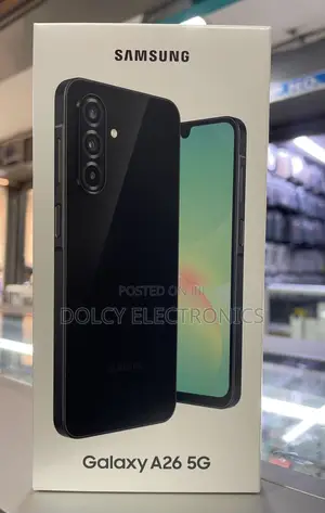 New Samsung Galaxy A26 128 GB Black 