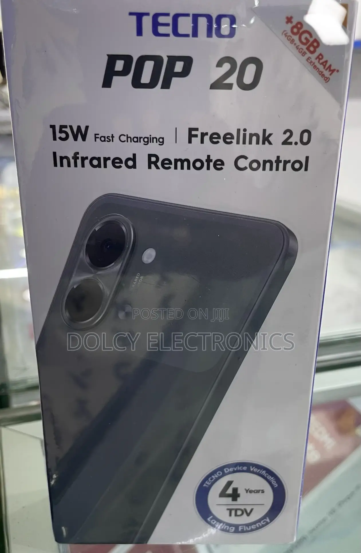 New Tecno Pop 20 64 GB Black