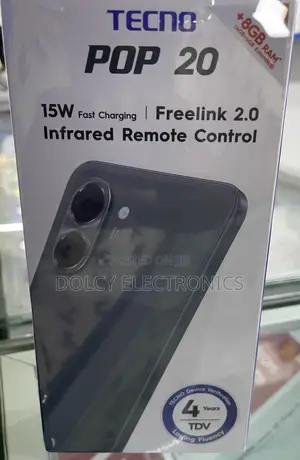 New Tecno Pop 20 64 GB Black