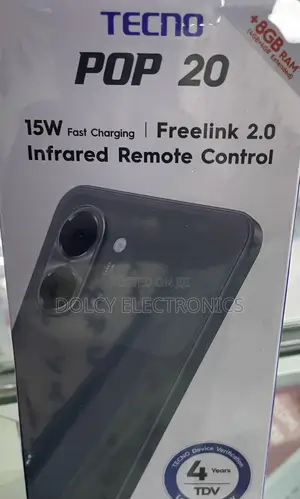 New Tecno Pop 20 128 GB Gray