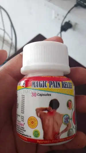Magic Pain Relief. 30 Capsules. ( Relief From Joint, Muscle)