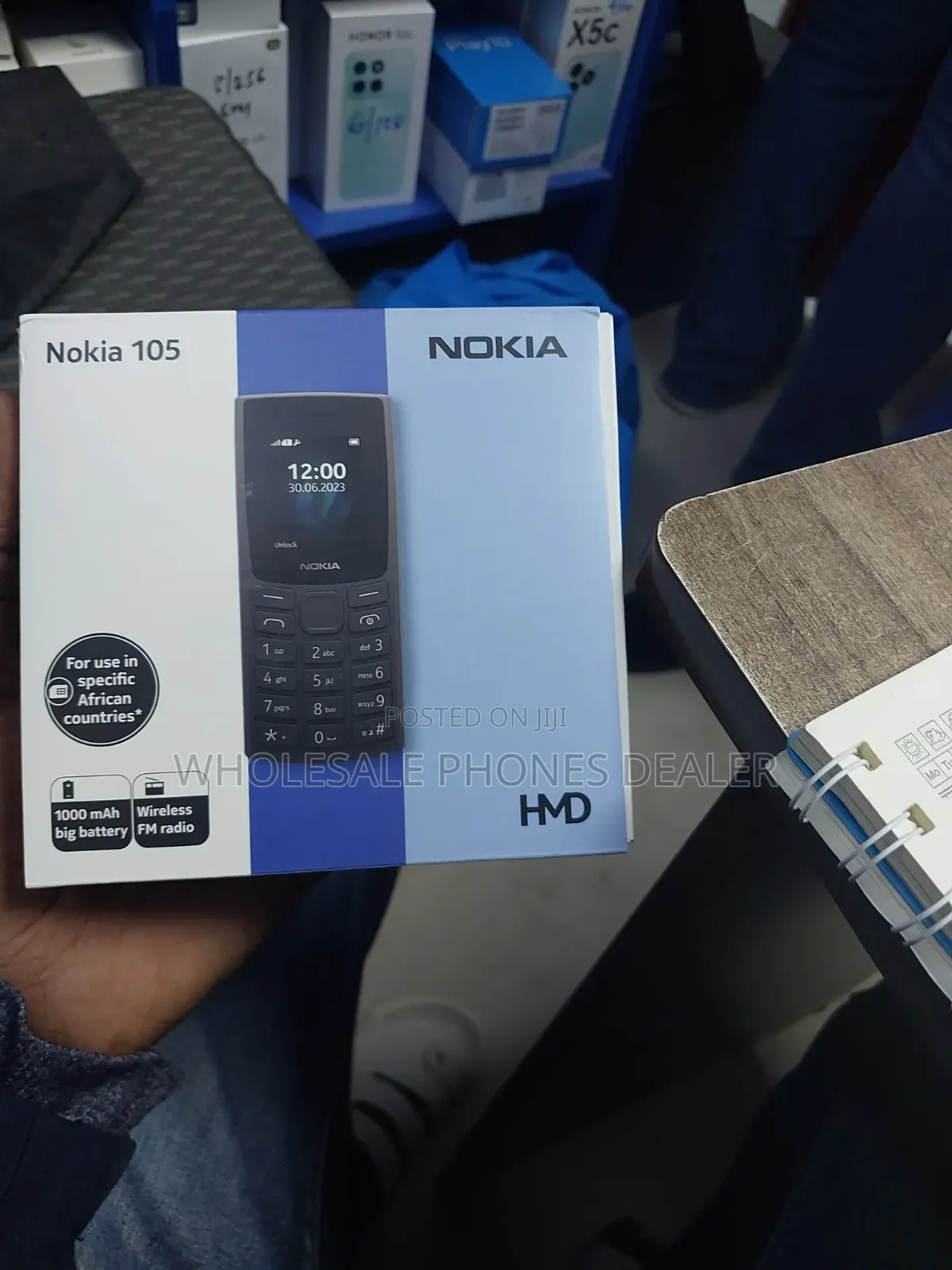 New Nokia 105 Blue