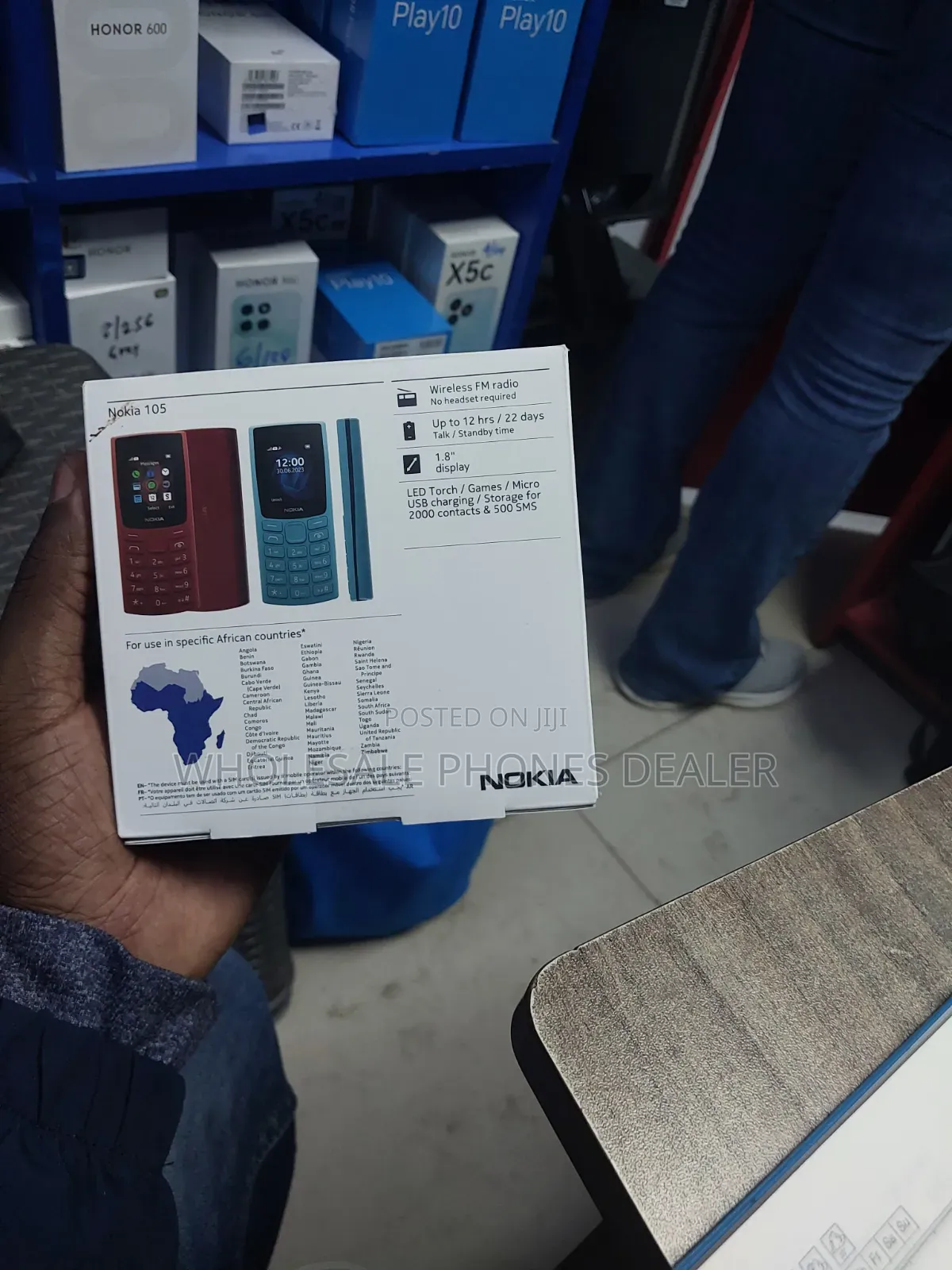 New Nokia 105 Blue