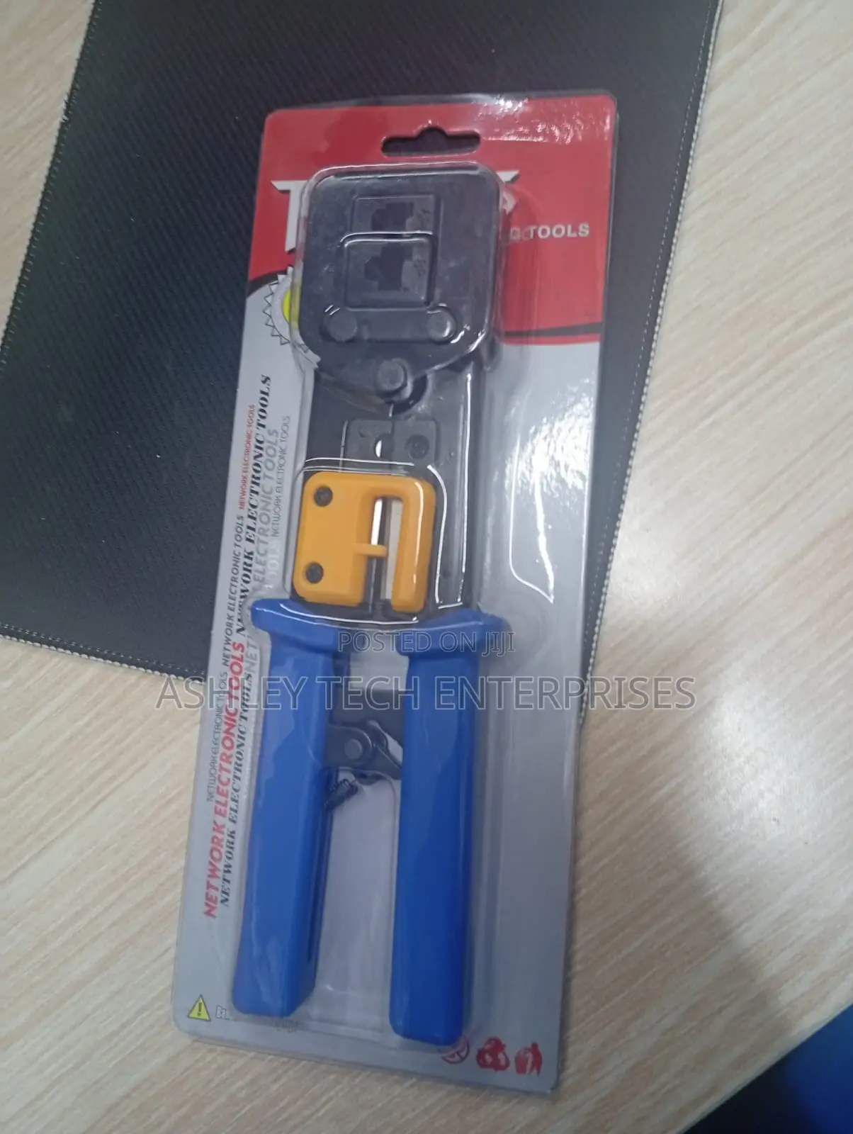 New Ultra Durable Pass-Through Crimping Tool – RJ45/RJ11 Crimper